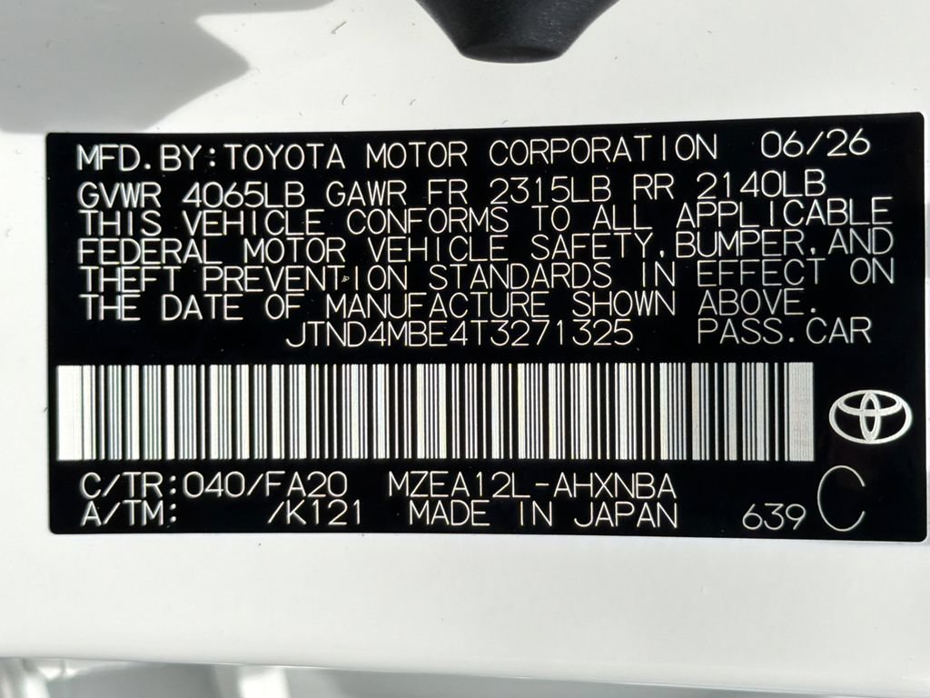 New 2026 Toyota Corolla SE FWD image 32
