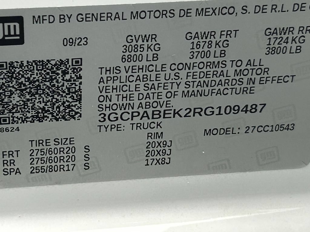 Used 2024 Chevrolet Silverado 1500 Custom RWD image 41