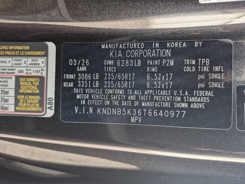 New 2026 Kia Carnival LX FWD image 24