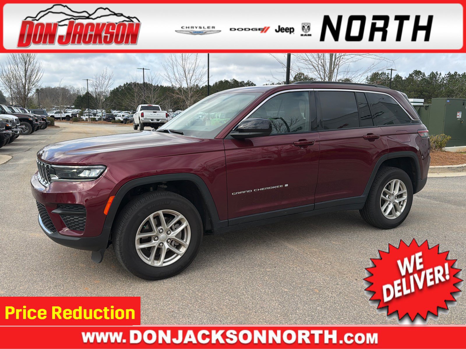 Used 2024 Jeep Grand Cherokee Laredo X AWD/4WD image 1