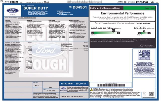 Used 2023 Ford F250 Lariat w/ Lariat Ultimate Package AWD/4WD image 27