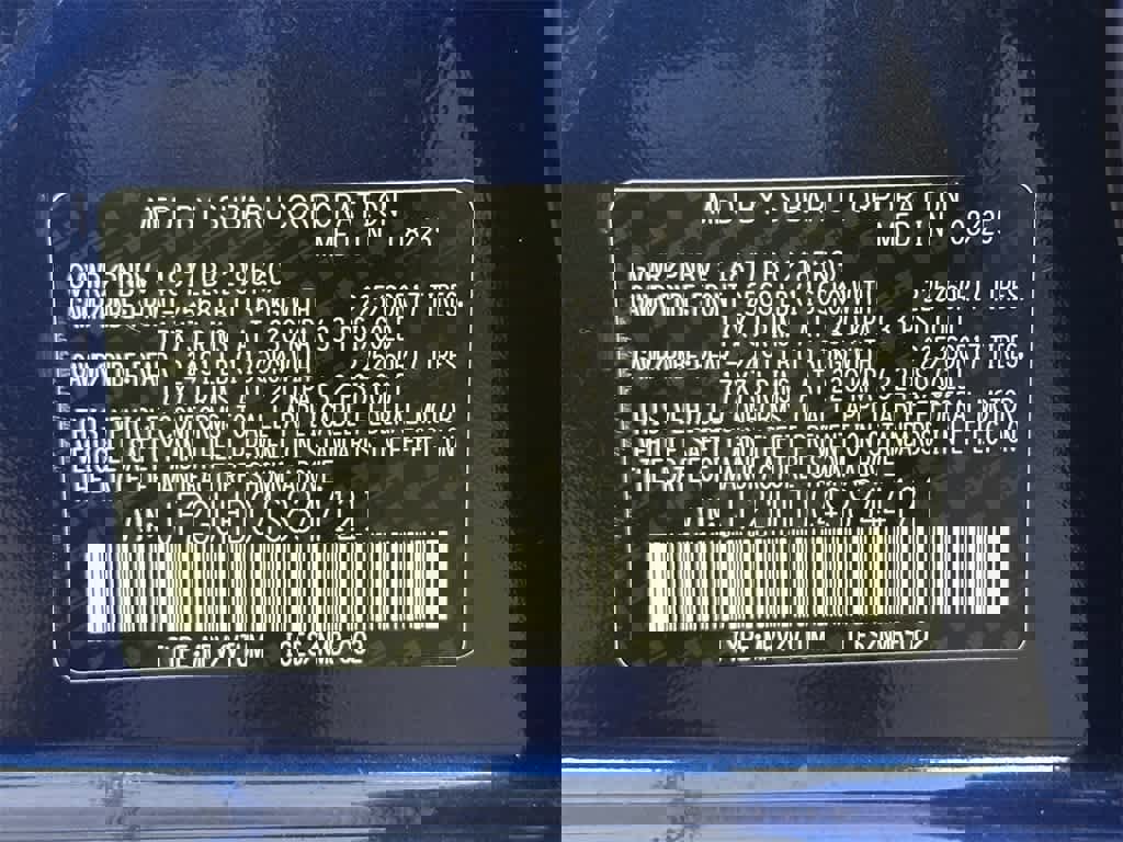 New 2025 Subaru Crosstrek 2.0i Premium w/ Popular Package #3 image 20