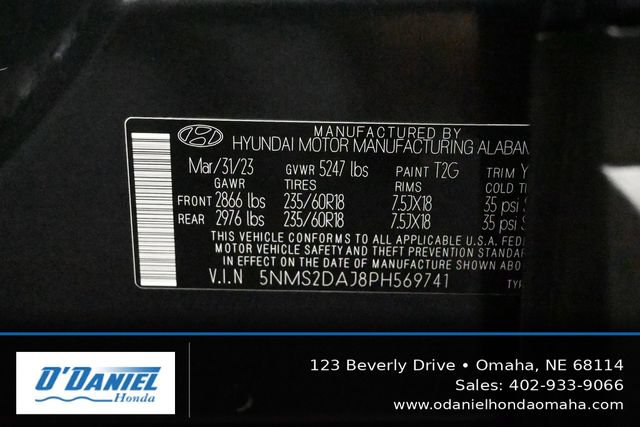 Used 2023 Hyundai Santa Fe SEL AWD/4WD image 45
