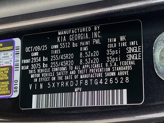 New 2026 Kia Sorento SX image 36