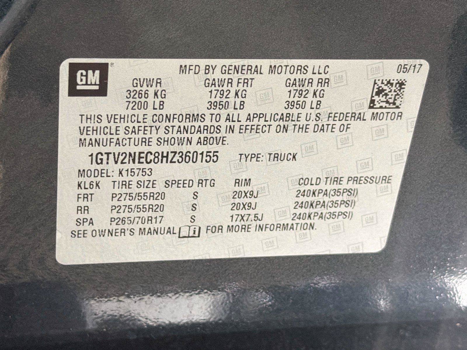 Used 2017 GMC Sierra 1500 SLT w/ SLT Premium Package AWD/4WD image 39