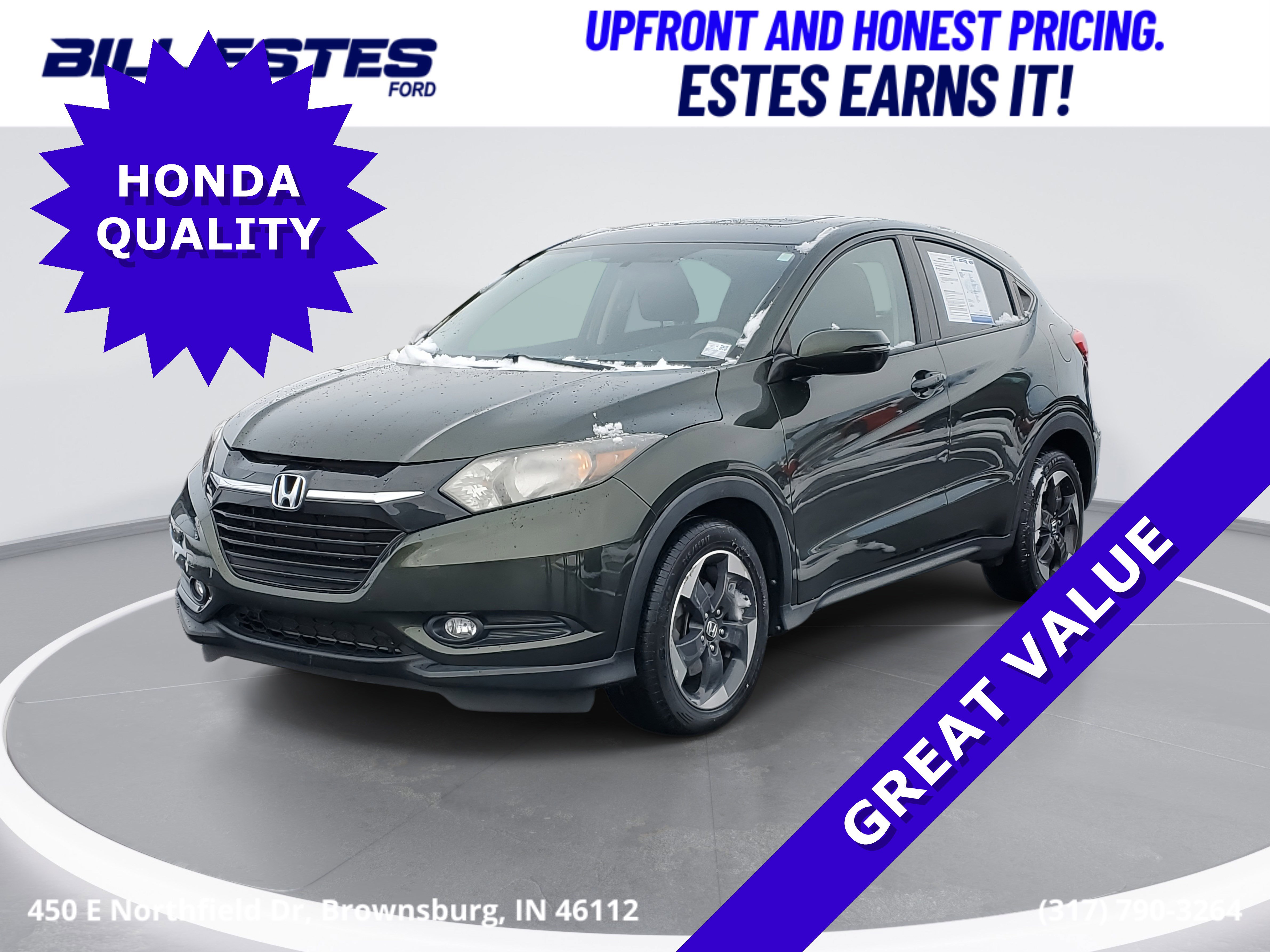 Used 2018 Honda HR-V EX image 1