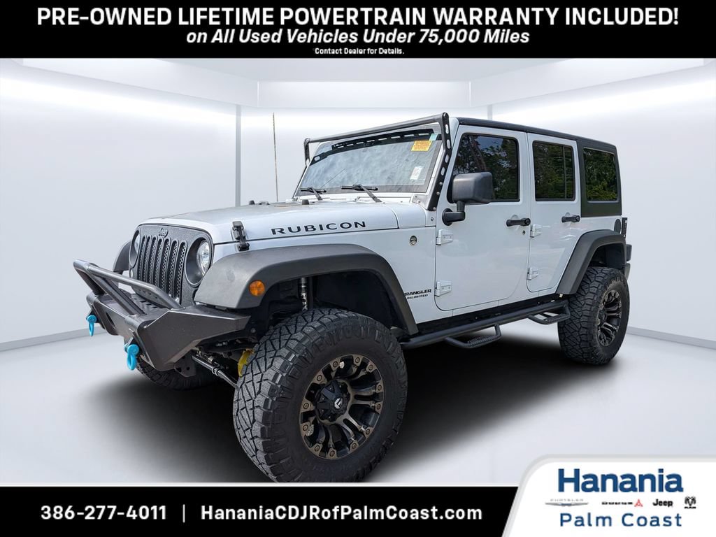 Used 2017 Jeep Wrangler Unlimited Rubicon w/ Connectivity Group AWD/4WD image 7