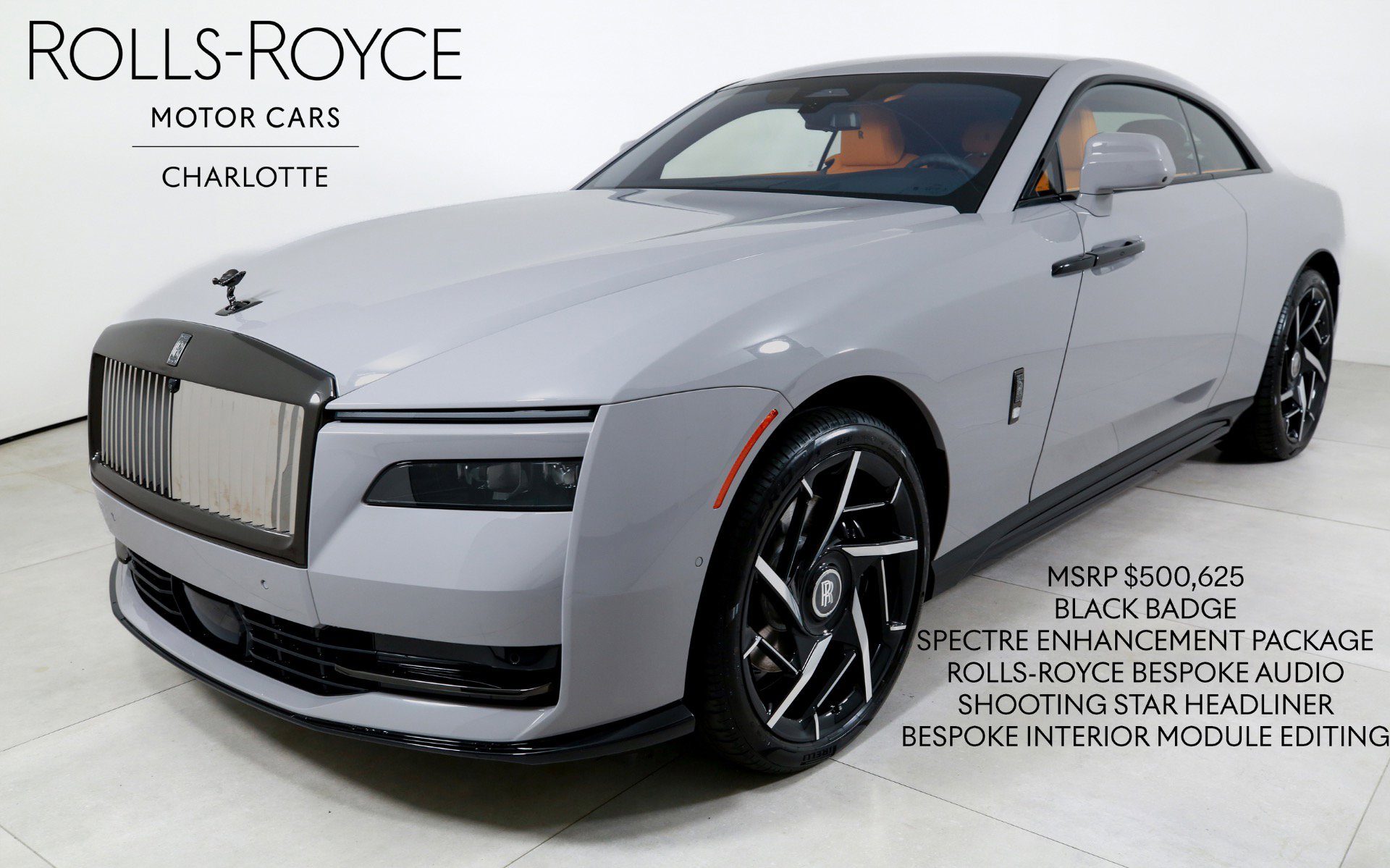 New 2025 Rolls-Royce Spectre Black Badge w/ Spectre Enhancement Package image 1