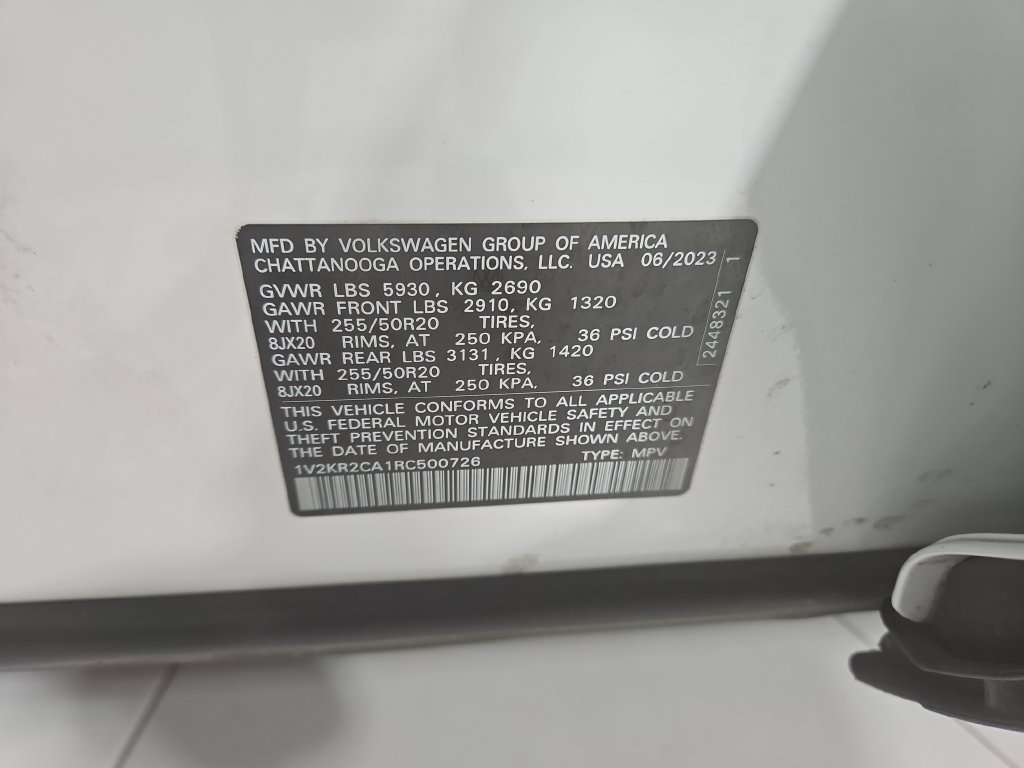 Certified 2024 Volkswagen Atlas SE AWD/4WD image 30