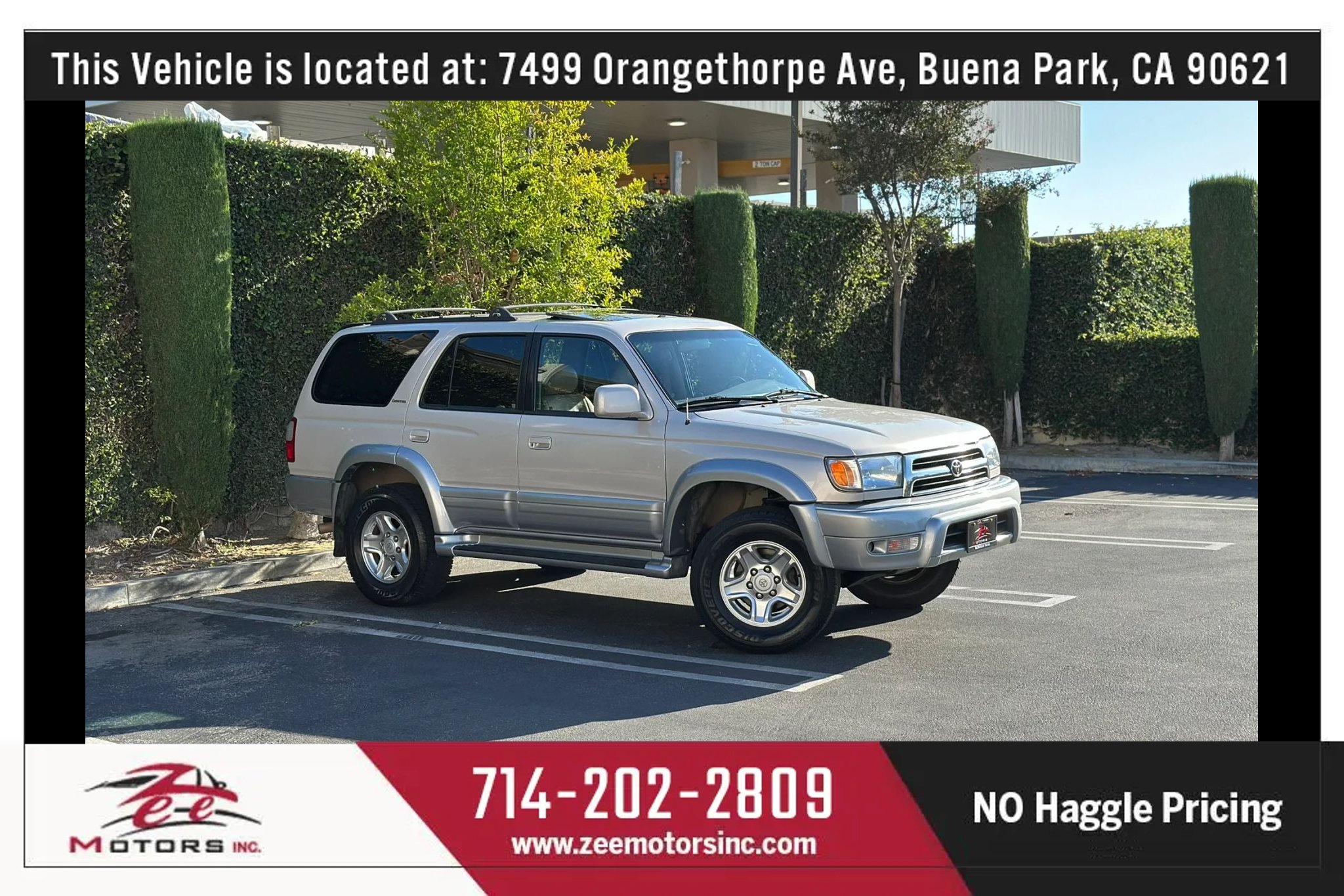 Used 1999 Toyota 4Runner Limited AWD/4WD image 2