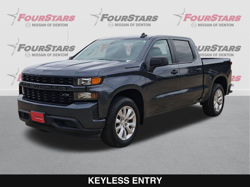 Used 2021 Chevrolet Silverado 1500 Custom w/ LPO, Dark Essentials Package RWD image 9