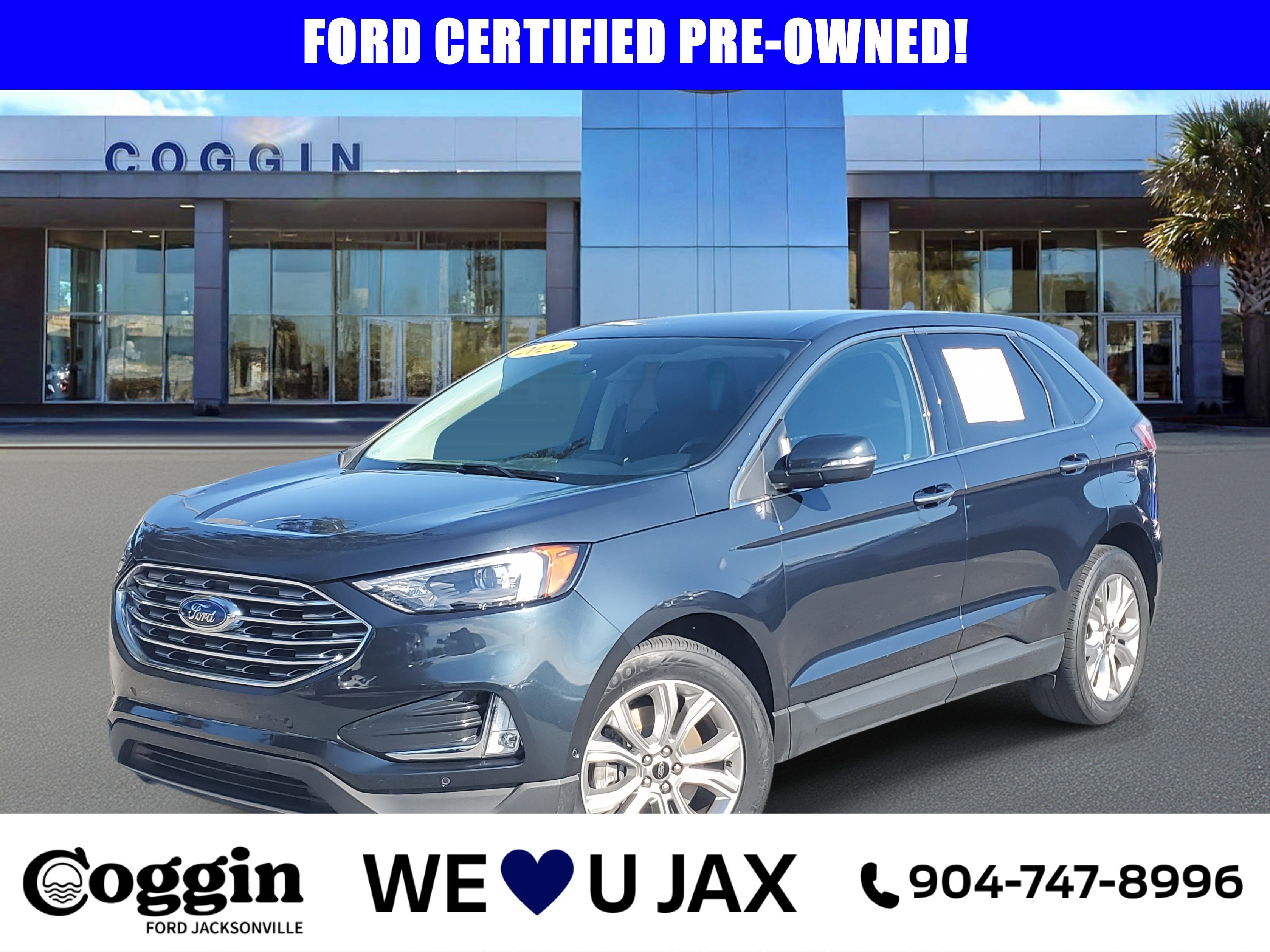 Certified 2024 Ford Edge Titanium