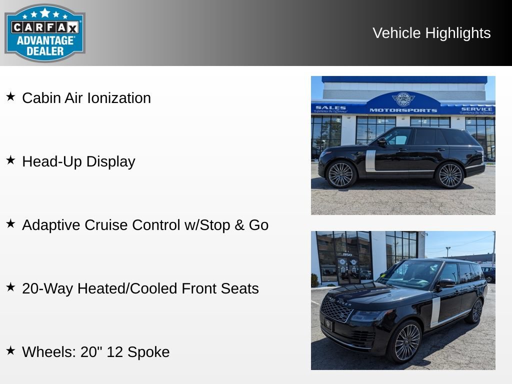 Used 2020 Land Rover Range Rover HSE AWD/4WD image 4