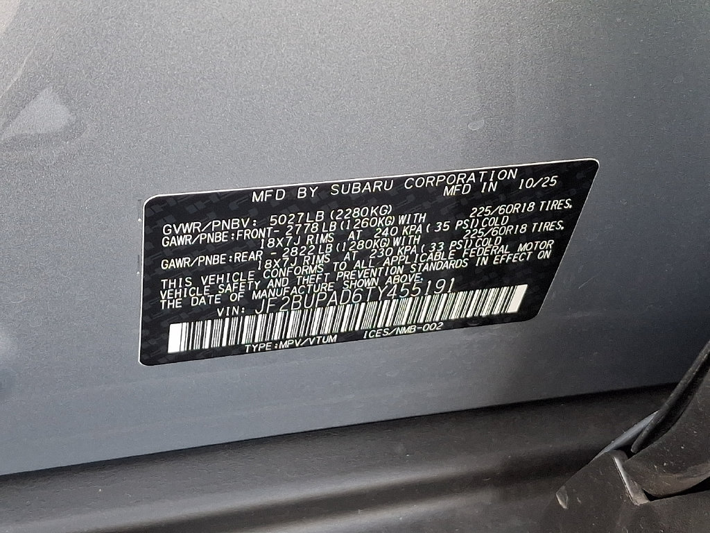 Used 2026 Subaru Outback Premium AWD/4WD image 27