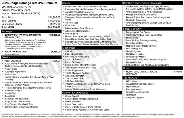 Used 2024 Dodge Durango SRT image 5