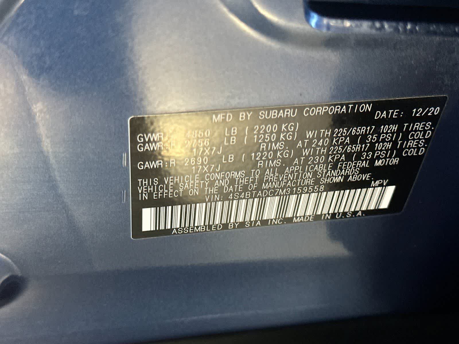 Used 2021 Subaru Outback Premium AWD/4WD image 31