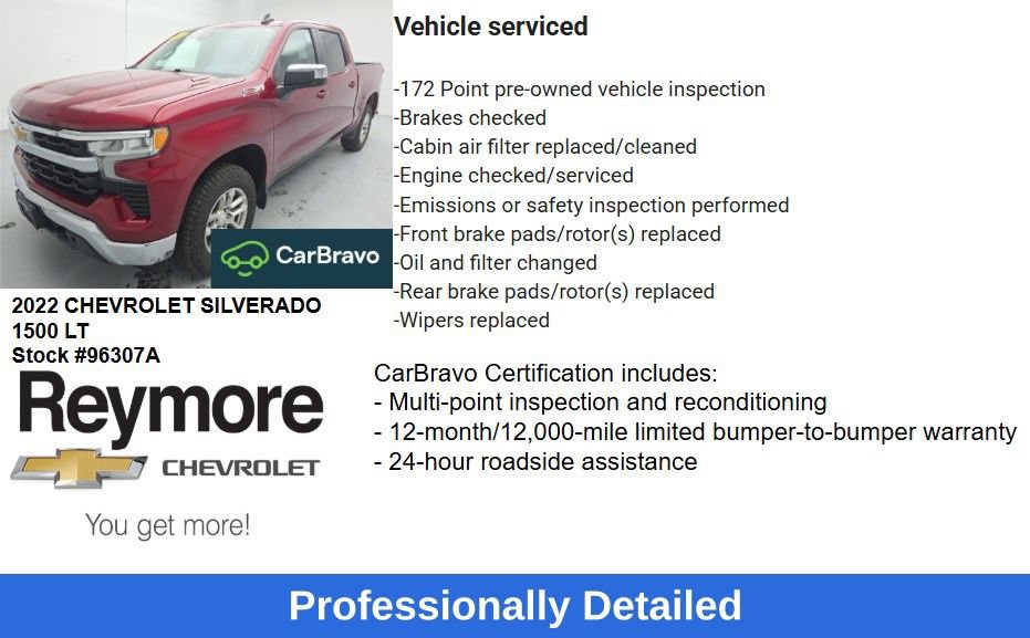 Certified 2022 Chevrolet Silverado 1500 LT w/ Z71 Off-Road Package AWD/4WD image 50