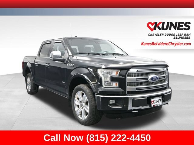 Used 2015 Ford F150 Platinum w/ Equipment Group 701A Luxury AWD/4WD image 1