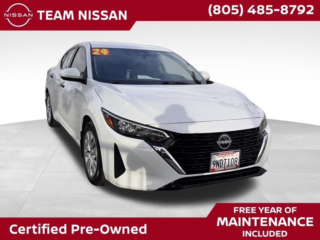 Certified 2024 Nissan Sentra S FWD 360° Tour