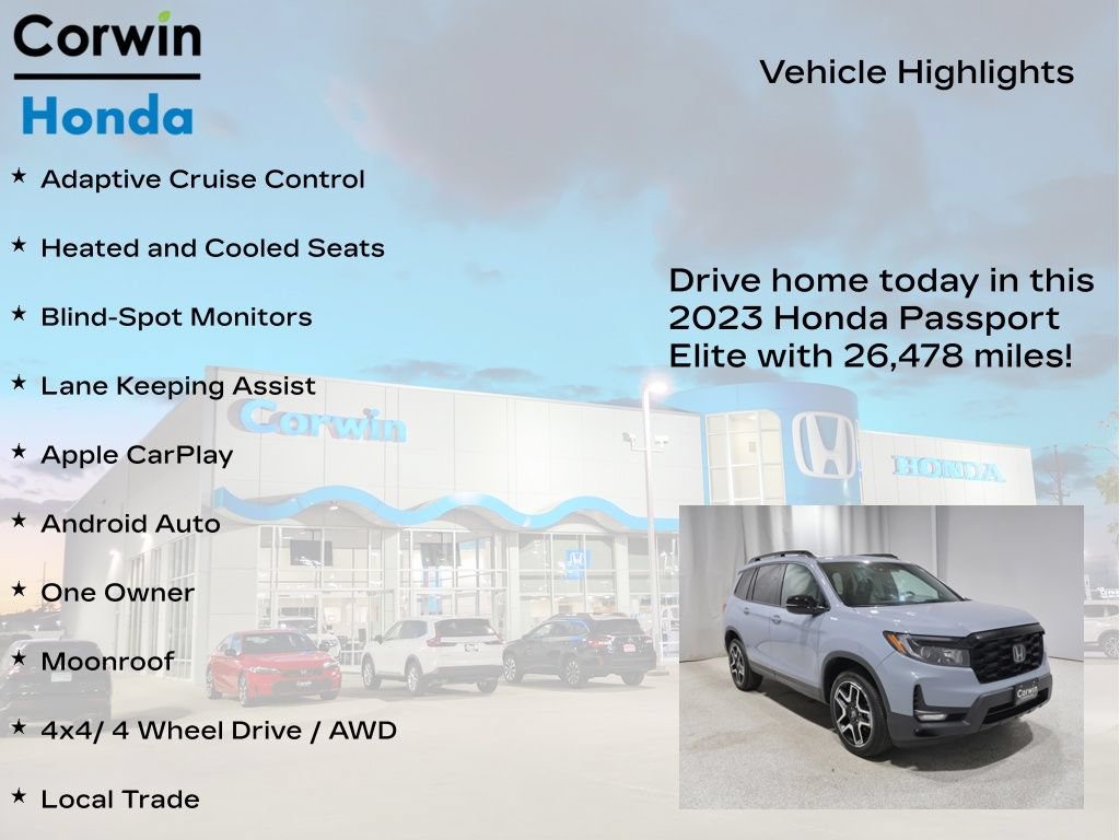 Used 2023 Honda Passport Elite image 6