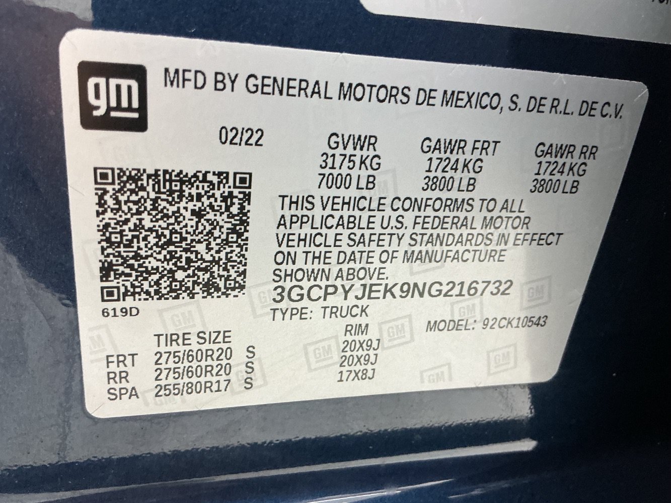 Used 2022 Chevrolet Silverado 1500 LT AWD/4WD image 48