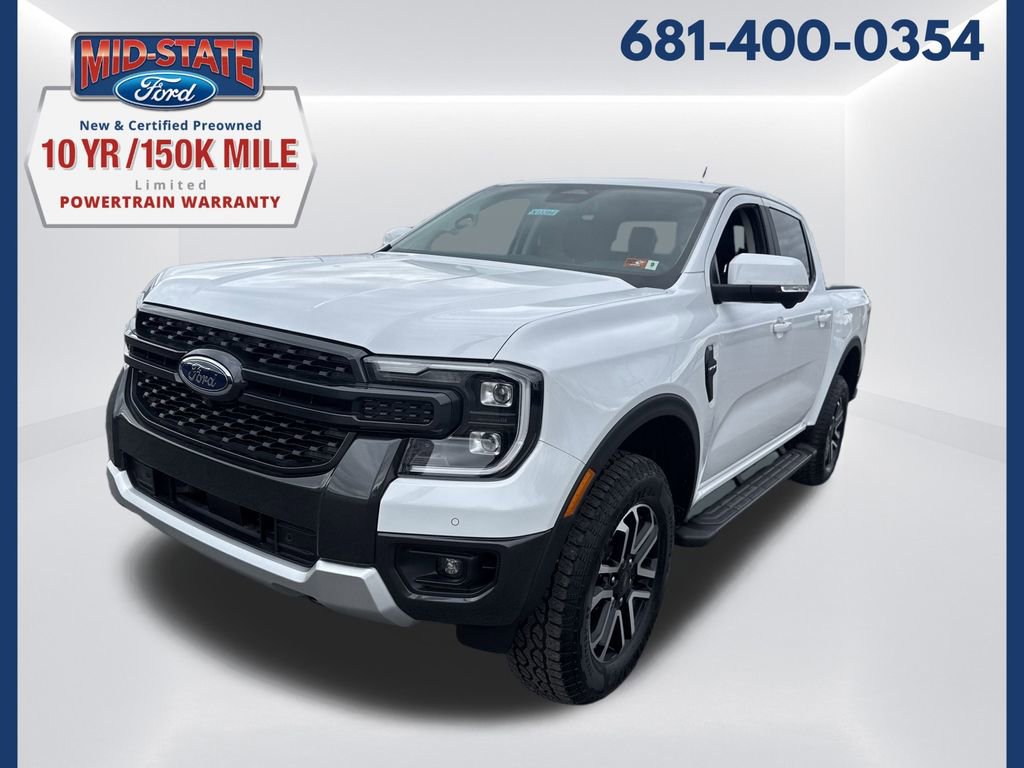 New 2025 Ford Ranger Lariat w/ FX4 Off-Road Package