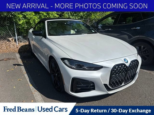 Used 2022 BMW 430i xDrive Convertible w/ M Sport Package AWD/4WD image 2