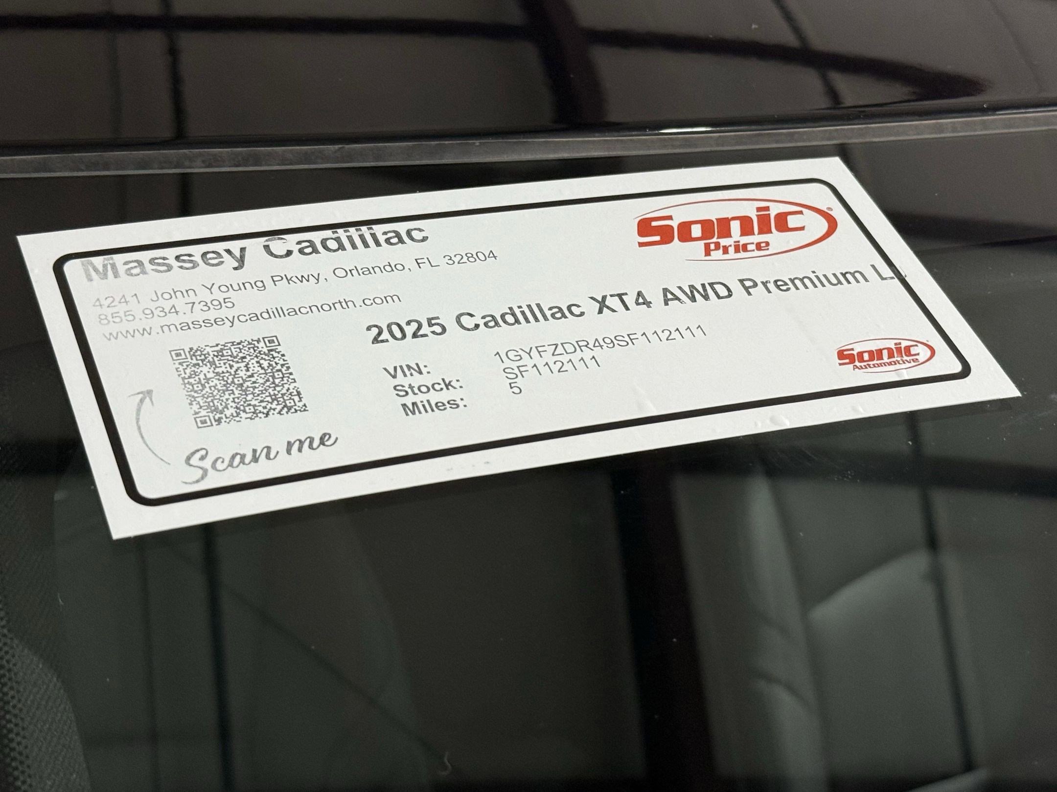 New 2025 Cadillac XT4 Premium Luxury image 48