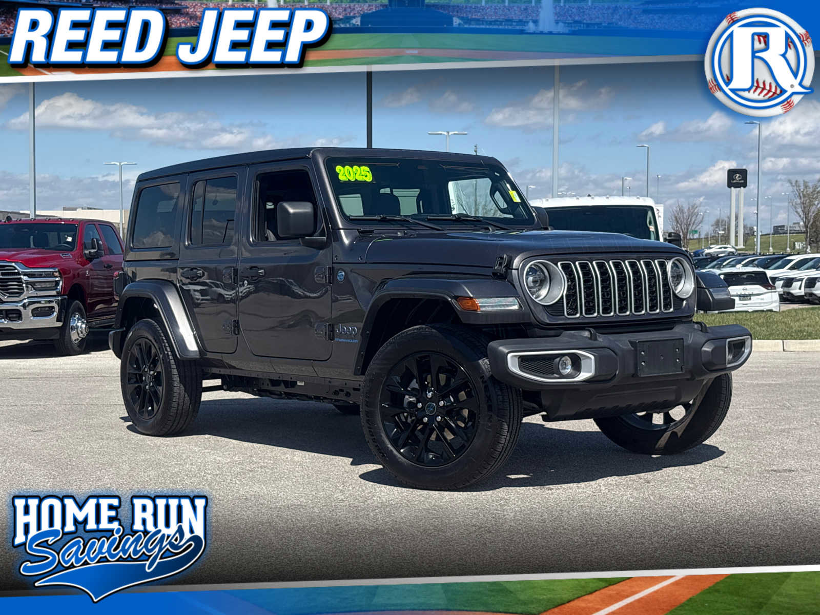 Certified 2025 Jeep Wrangler Sahara w/ Safety Group image 1