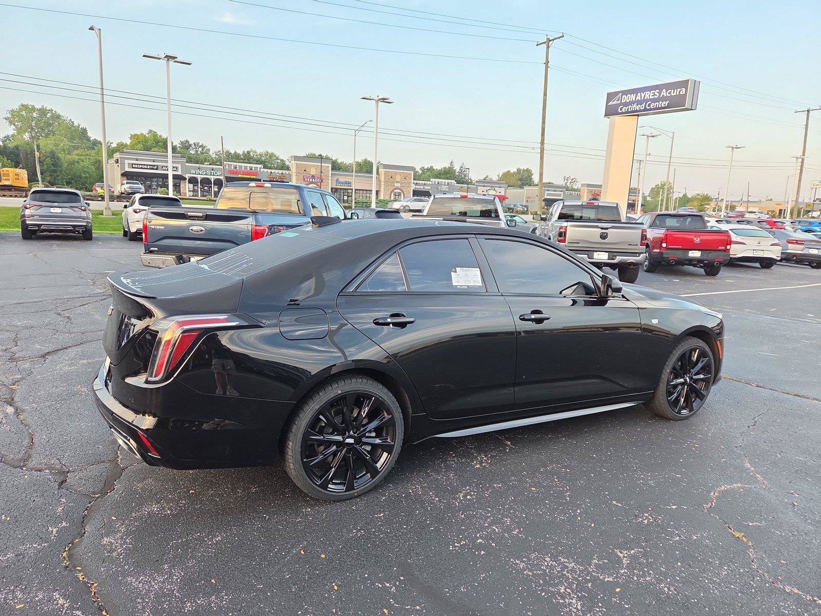 Used 2023 Cadillac CT4 Sport w/ LPO, ONYX Package AWD/4WD image 30