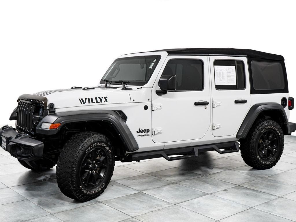 Used 2021 Jeep Wrangler Unlimited Sport AWD/4WD image 4