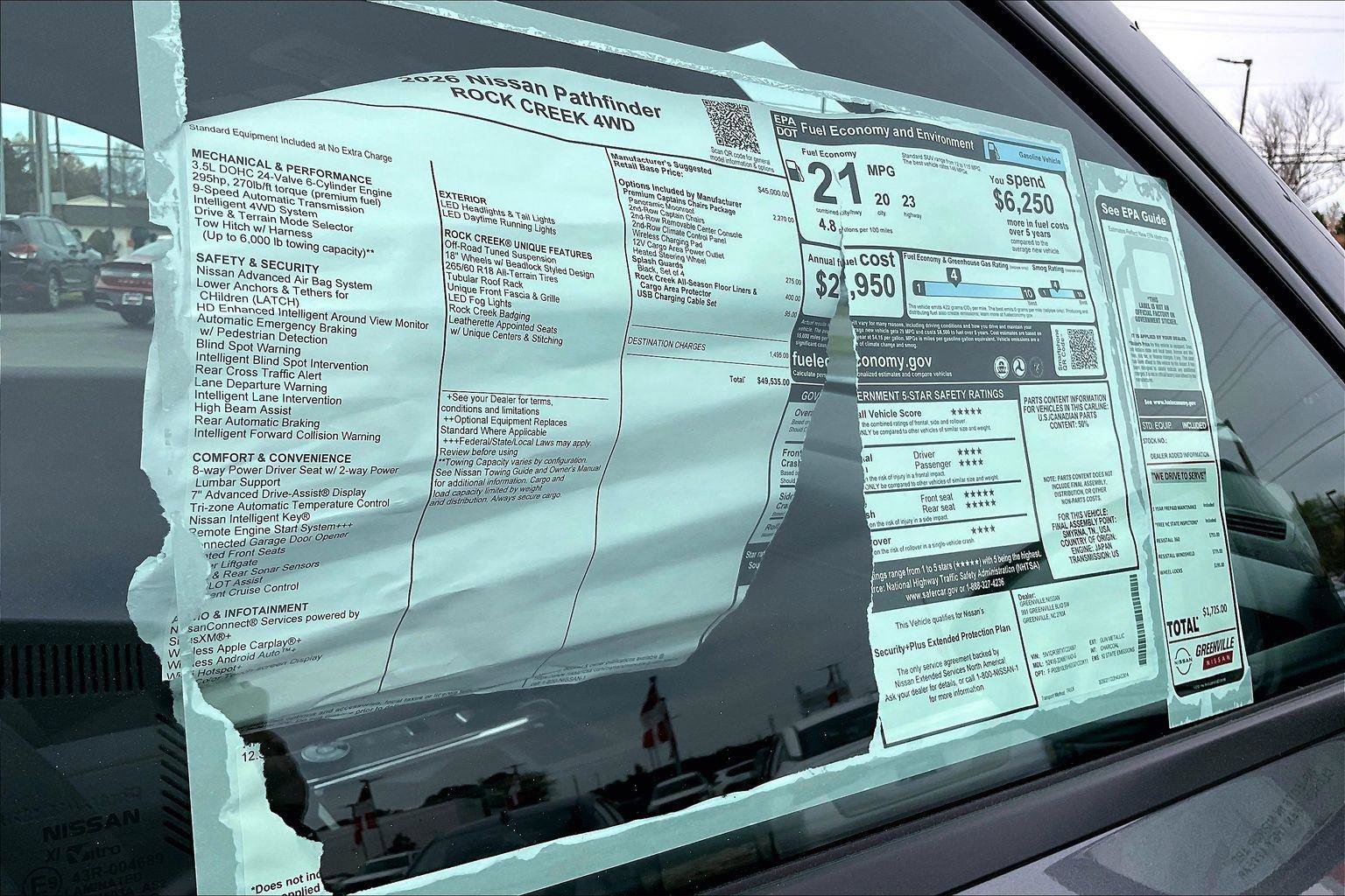 New 2026 Nissan Pathfinder Rock Creek image 15