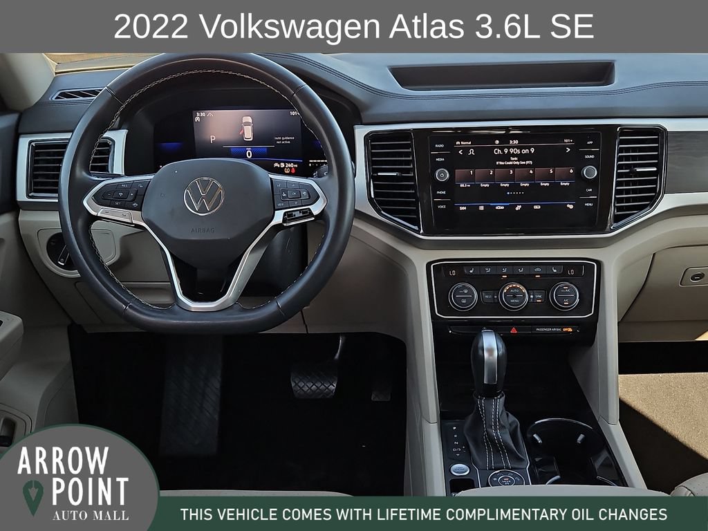 Used 2022 Volkswagen Atlas SE AWD/4WD image 20