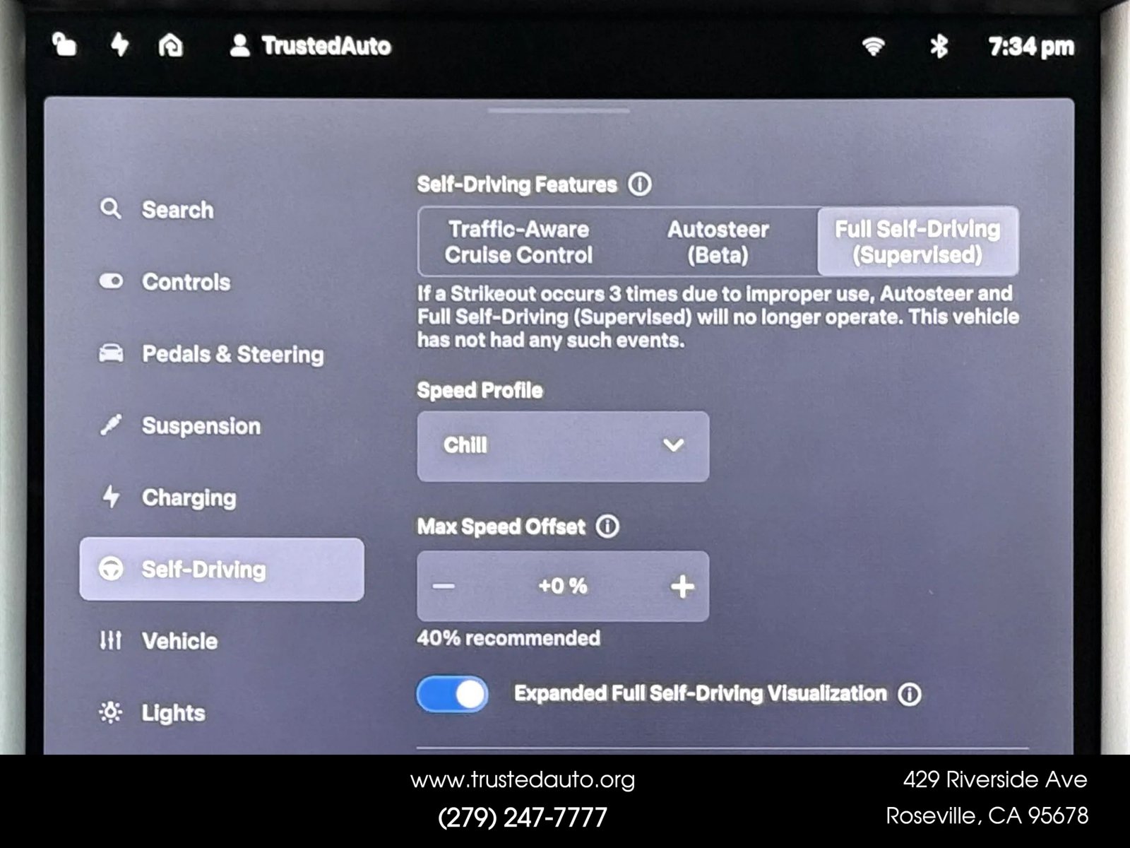 Used 2018 Tesla Model X 75D AWD/4WD image 14