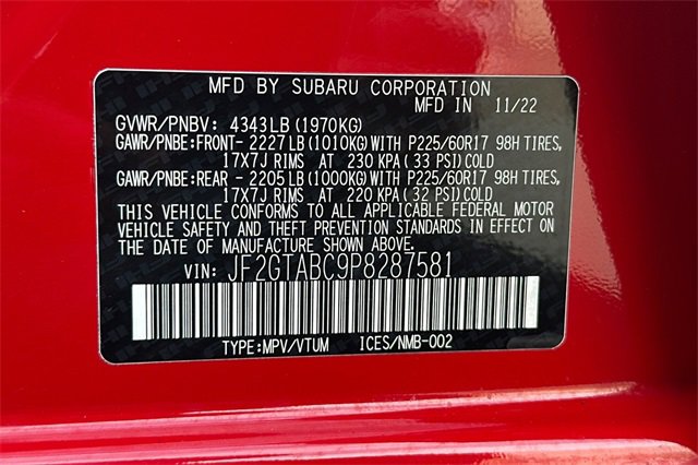 Used 2023 Subaru Crosstrek 2.0i image 31