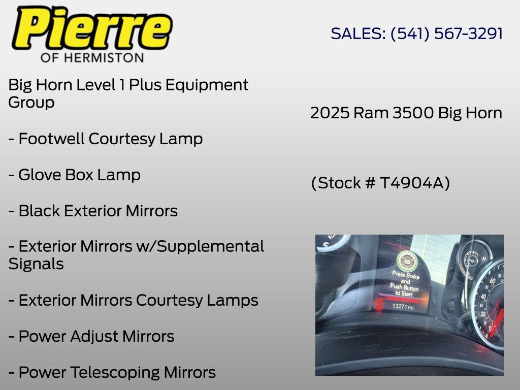 Used 2025 RAM 3500 Big Horn AWD/4WD image 8