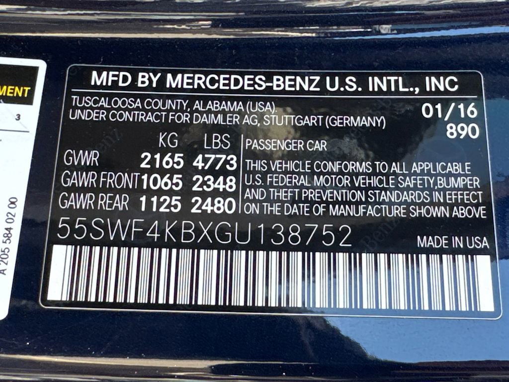 Used 2016 Mercedes-Benz C 300 4MATIC Sedan image 30