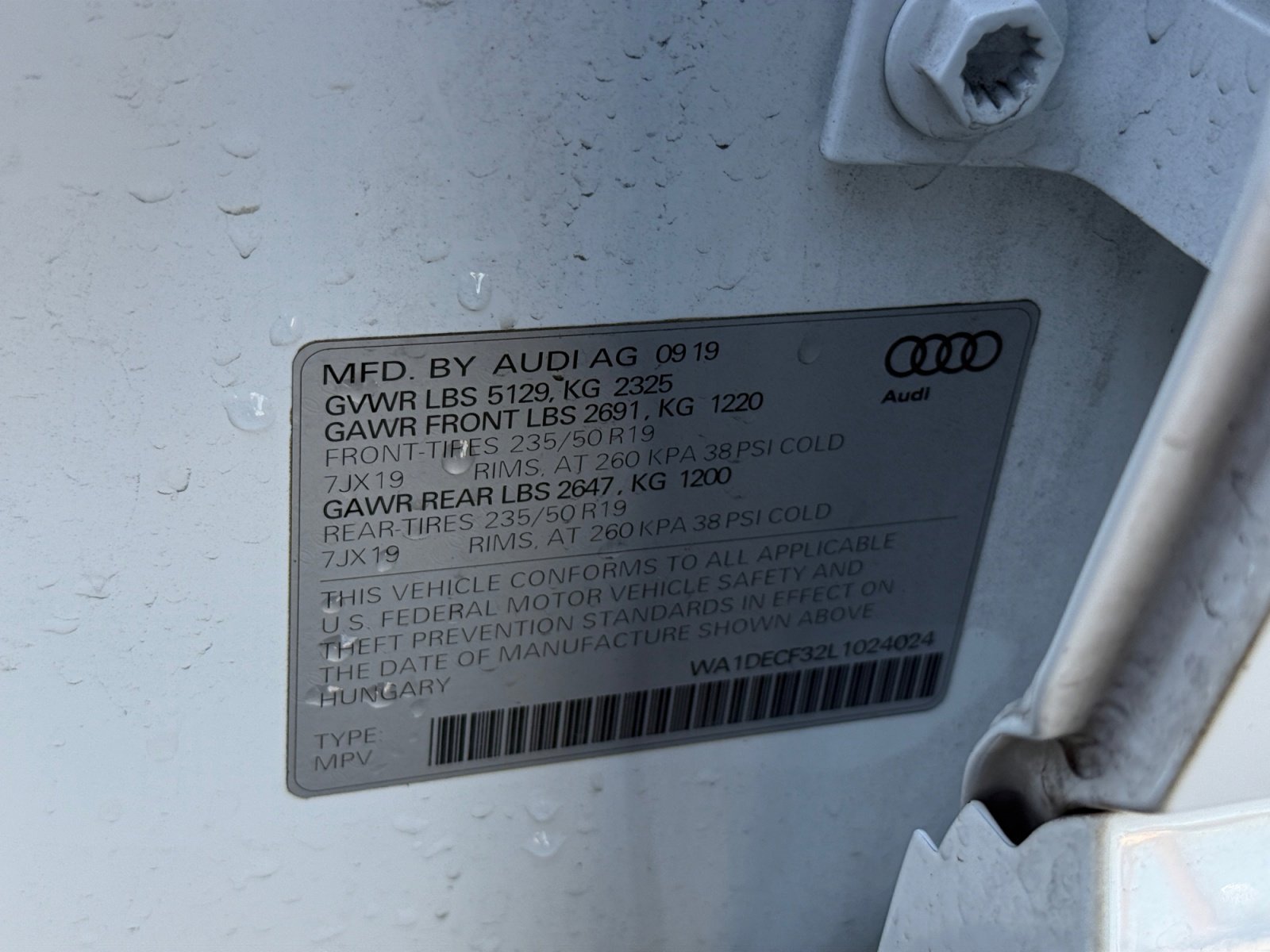 Used 2020 Audi Q3 2.0T Premium w/ Convenience Package image 20