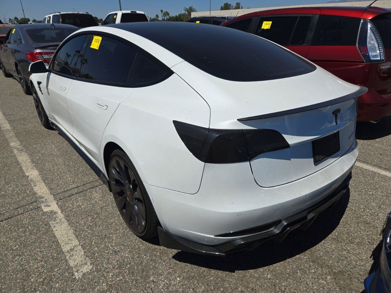 Used 2021 Tesla Model 3 Performance AWD/4WD image 3