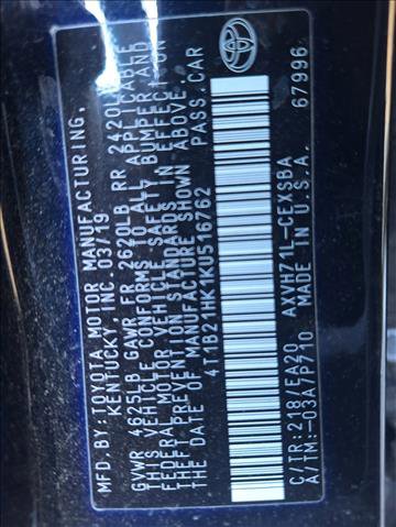 Used 2019 Toyota Camry SE image 21