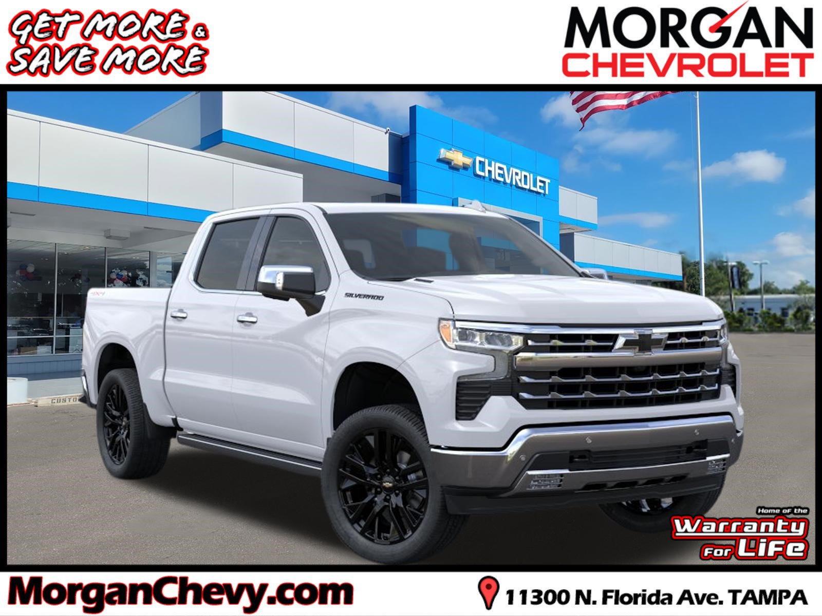 New 2026 Chevrolet Silverado 1500 LTZ w/ Technology Package AWD/4WD image 1