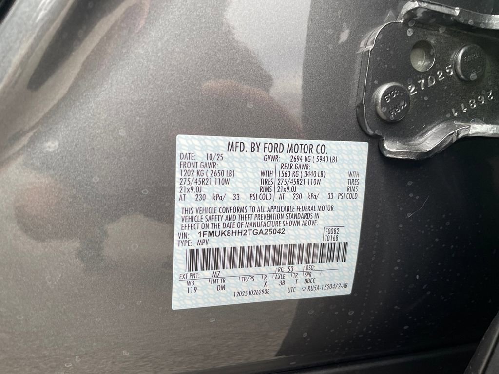 New 2026 Ford Explorer Platinum w/ LUX Leather Package image 31