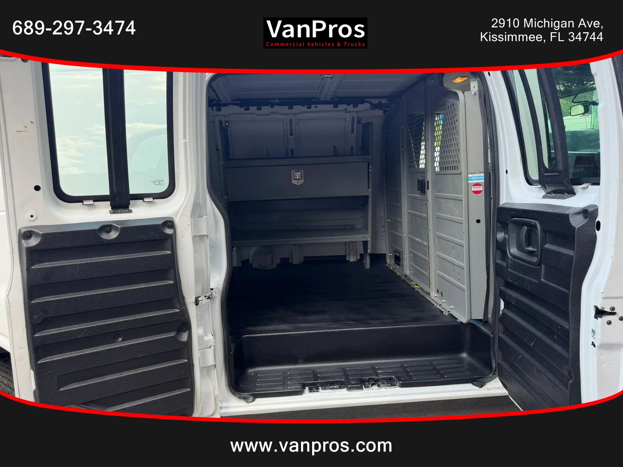 Used 2021 Chevrolet Express 2500 Extended w/ Communications Package RWD image 9