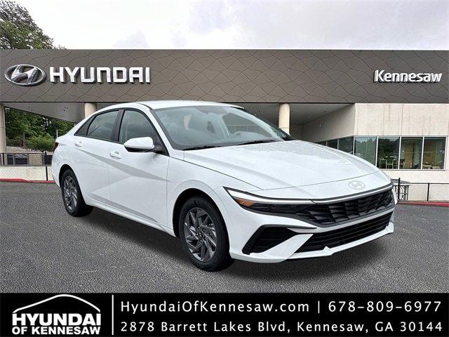 New 2026 Hyundai Elantra Blue