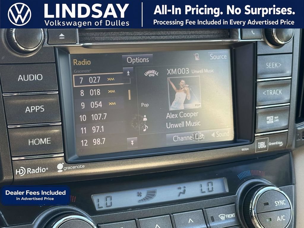 Used 2015 Toyota RAV4 Limited w/ Technology Package AWD/4WD image 16