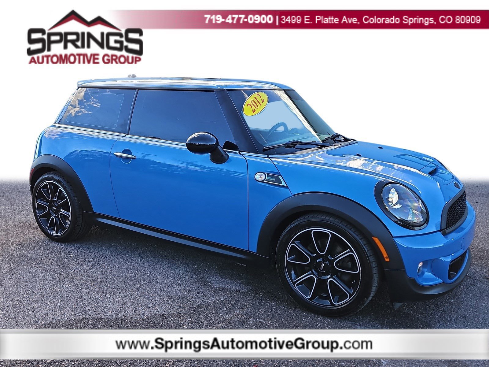 Used 2012 MINI Cooper S