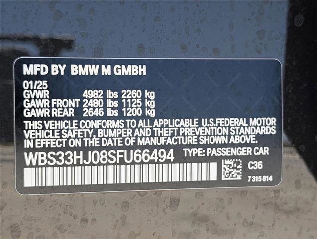 Used 2025 BMW M3 Competition w/ Executive Package AWD/4WD image 20
