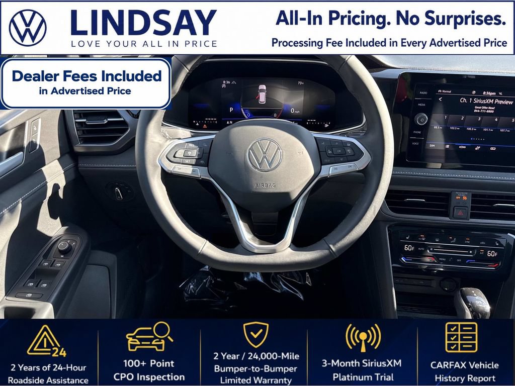 Certified 2025 Volkswagen Taos SE AWD/4WD image 14