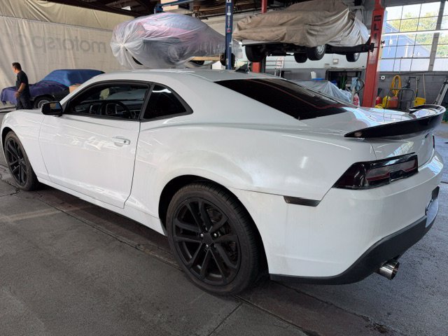 Used 2015 Chevrolet Camaro LS w/ Black Rally Stripe Package RWD image 2