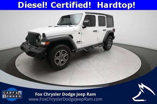Certified 2022 Jeep Wrangler Unlimited Sport